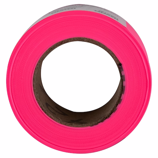 IRWIN 65603 150' FLUORESCENT PINK FLAGGING TAPE